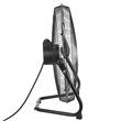 Ventilator de podea, diametru 45 cm, 120 W, grilaj metalic, 3 trepte, 220 V, 65 dB, Negru