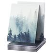 Set 8 panouri acustice fonoabsorbante, Pictura, 400 x 300 x 10 mm, Autoadezive