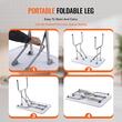 Masa toaletaj pentru animale cu talie mica/medie, Max 150 kg, 914.4 x 609.6 mm, Otel Inoxidabil, Pliabila, Brat cu 2 x lesa