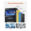 Masina pentru cuburi de gheata, Functie Auto-Curatare, 36 kg/zi, Capacitate 5.4 kg, Afisaj Led, 60 dB, 348 x 335 x 625 mm, 36 tavi, Pompa drenaj