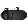 Grill electric 2 in 1 cu oala, Vevor 2200 W BBQ Teppanyaki cu control dublu al temperaturii, 67 x 28 x 17 cm