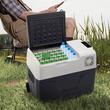 Cutie frigorifica cu compresor 12/24 V DC, 110-240 V AC, capacitate 40 l, -20 ℃ pana la 25℃, dimensiune 610 x 378 x 480 mm, Bluetooth, USB