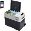Cutie frigorifica cu compresor 12/24 V DC, 110-240 V AC, capacitate 40 l, -20 ℃ pana la 25℃, dimensiune 610 x 378 x 480 mm, Bluetooth, USB