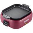 Grill electric 2 in 1 cu oala, Teppanyaki 2100 W BBQ cu control dublu al temperaturii, 70 x 29 x 25.5 cm