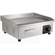 Plita electrica Vevor Inox Plancha 3000 W, suprafata de gatit otel 540x300 mm 