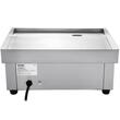Plita electrica Vevor Plancha Inox 2500 W, suprafata de gatit fonta 451 x 300 mm