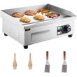 Plita electrica Vevor Plancha Inox 2500 W, suprafata de gatit fonta 451 x 300 mm