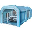 Cabina de vopsit, gonflabila, Vevor, 2 x suflante 330/680W, dimensiune exterioara 6 x 3 x 2.5 m