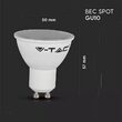 BEC SPOT LED SMART GU10 5W RGB + ALB CALD + ALB RECE