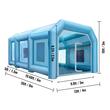 Cabina de vopsit, gonflabila, Vevor, 2 x suflante, 330/1100W, dimensiune exterioara 8 x 4 x 3 m
