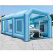 Cabina de vopsit, gonflabila, Vevor, 2 x suflante, 330/1100W, dimensiune exterioara 8 x 4 x 3 m