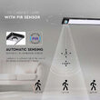 Aplica led cu senzor de miscare pentru dressing, 2.5W, 4000K, IP20, Negru, alimentare USB