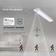 Aplica led cu senzor de miscare pentru dressing, 2.5W, 4000K, IP20, Argintiu, alimentare USB