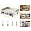 Plita electrica Vevor Plancha Inox 3200 W, suprafata de gatit fonta 660 x 400 mm