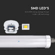 Corp de iluminat comercial, 48W, Lungime 150 cm, 4500K, IP65