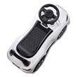 Masinuta Ride-on, Sistem Anti-rasturnare, Muzica pe volan, 1-3 Ani, 66 x 29 x 36 cm, Spatiu depozitare, max 22 kg, Alb