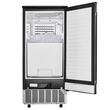 Masina profesionala de facut cuburi de gheata, Incorporabila, Inox 36 kg/zi, capacitate de depozitare 15 kg, dimensiune cub 22x22x22mm