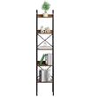 Raft multifunctional cu 5 etaje, Metal, 300 x 340 x 1700 mm, pentru plante, carti, decoratiuni