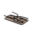 Masa toaletaj pentru animale cu talie mica/medie, Max 100 kg, 807.7 x 459.7 mm, Otel Inoxidabil, Pliabila, 1 x Brat