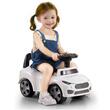 Masinuta Ride-on, Sistem Anti-rasturnare, Muzica pe volan, 1-3 Ani, 66 x 29 x 36 cm, Spatiu depozitare, max 22 kg, Alb