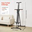 Stepper vertical, simulare urcat pe scari, 5 niveluri, Inaltime reglabila, LCD, max 118 kg, PLiabil
