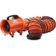 Trepied de salvare si lucru, pentru protectia muncii in canalizari si reabilitari, Capacitate vertical 180 kg, ventilator evacuare, Detector gaze, Lungime 30 m