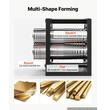 Dispozitiv manual de laminat aur, argint, cupru, 3 in 1, Grosime reglabila 0.03-7 mm, Rotund, plat si Patrat