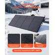 Panou solar camping, Pliabil, monocristalin, 400 W, IP67, Incarcator multi-dispozitiv, 2640 x 988 x 55 mm