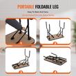 Masa toaletaj pentru animale cu talie mica/medie, Max 100 kg, 807.7 x 459.7 mm, Otel Inoxidabil, Pliabila, 1 x Brat