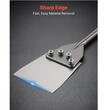 Dalta lata SDS Max tip racleta, 600 x 150 mm, otel aliat 40Cr tratat termic, pentru indepartarea pardoselilor