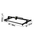 Masina de gravat cu laser 6 W, Zona de gravare 460 x 810 mm, Wi-Fi / USB, Viteza maxima 6000 mm/min
