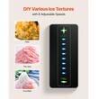 Masina de facut fulgi de zapada, Capacitate 20 kg/zi, 170 W, Rezervor 0.8 l, Racire cu aer