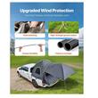 Cort camping pentru camioneta pick-up, 2-3 persoane, 4350 x 1830 x 1800 mm, PU2000 mm, copertina extensibila