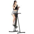 Stepper vertical, simulare urcat pe scari, 5 niveluri, Inaltime reglabila, LCD, max 118 kg, PLiabil