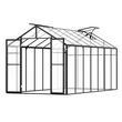 Sera de gradina structura Aluminiu, placi policarbonat 236 x 402.5 x 207 cm, protectie UV si rezistenta la impact, 2 x ferestre, 2 x usi