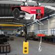 Electropalan Vevor 2000 W, Telecomanda cu fir, Inaltime max de ridicare 6/12 m, viteza 10 m/min, capacitate 600 / 1200 kg