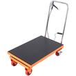 Carucior hidraulic cu platforma 700 x 450 mm, Vevor max 230 kg, Inaltime ridicare 220-720 mm