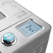 Masina de paine Inox, 550 W, 23 programe, 0.9 kg, Ecran LCD mare