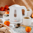 Fierbator electric cordless, capacitate 1 l, putere 850 W, cana gradata, filtru anti-calcar