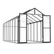 Sera de gradina structura Aluminiu, placi policarbonat 236 x 402.5 x 207 cm, protectie UV si rezistenta la impact, 2 x ferestre, 2 x usi