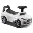 Masinuta Ride-on, Sistem Anti-rasturnare, Muzica pe volan, 1-3 Ani, 66 x 29 x 36 cm, Spatiu depozitare, max 22 kg, Alb
