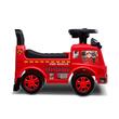 Masina pompieri Ride-on, Sistem Anti-rasturnare, Muzica pe volan, 1-3 Ani, 52.5 x 22.5 x 37 cm, Spatiu depozitare, max 22 kg, Rosu
