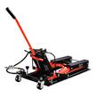 Cric hidraulic si pneumatic, Capacitate 680 kg, Inaltime ridicare 119-381 mm, 4 roti, 8-20 Bar