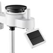 Statie meteo cu panou solar, 7in1, Wireless, Ecran HD 7.5 inch, Temperatura / Umiditate / Precipitatii /Viteza vantului/Directie vantului/UV/Lumina soarelui