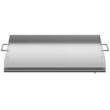 Plita inox pentru gratar pe carbuni, gaz sau electric, Plancha Inox, 81 x 43 x 6 cm, cu manere