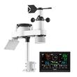 Statie meteo cu panou solar, 7in1, Wireless, Ecran HD 7.5 inch, Temperatura / Umiditate / Precipitatii /Viteza vantului/Directie vantului/UV/Lumina soarelui