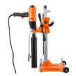 Masina de carotat umed/uscat cu suport cu roti, Diametru gaurire 20-202 mm, 1500 W, 2300 rpm, 4 x carote 25, 50, 76, 102 mm