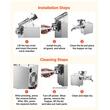Presa electrica pentru ulei, la cald 50 ℃-300 ℃, Inox, capacitate 3.75 kg/h, putere 750 W