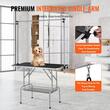 Masa toaletaj pentru animale cu talie mica/medie, Max 150 kg, 1137.9 x 609.6 mm, Otel Inoxidabil, Pliabila, Brat cu 2 x lesa