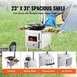 Soba camping, Portabila, Otel Inoxidabil, 590 x 790 x 2620 mm, Inaltime cos 2.6 m